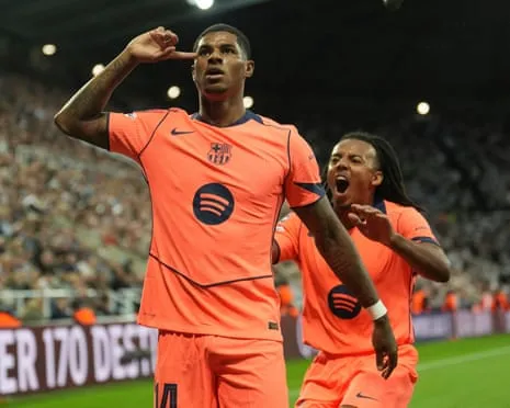 Forward ruins the Magpies' big evening and declares: ‘I’m evolving at Barcelona’